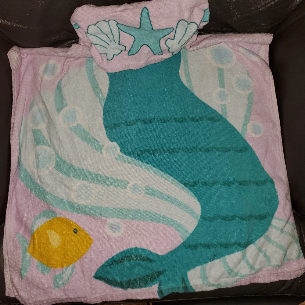 EUC Kid's Beach Hoodie MERMAID